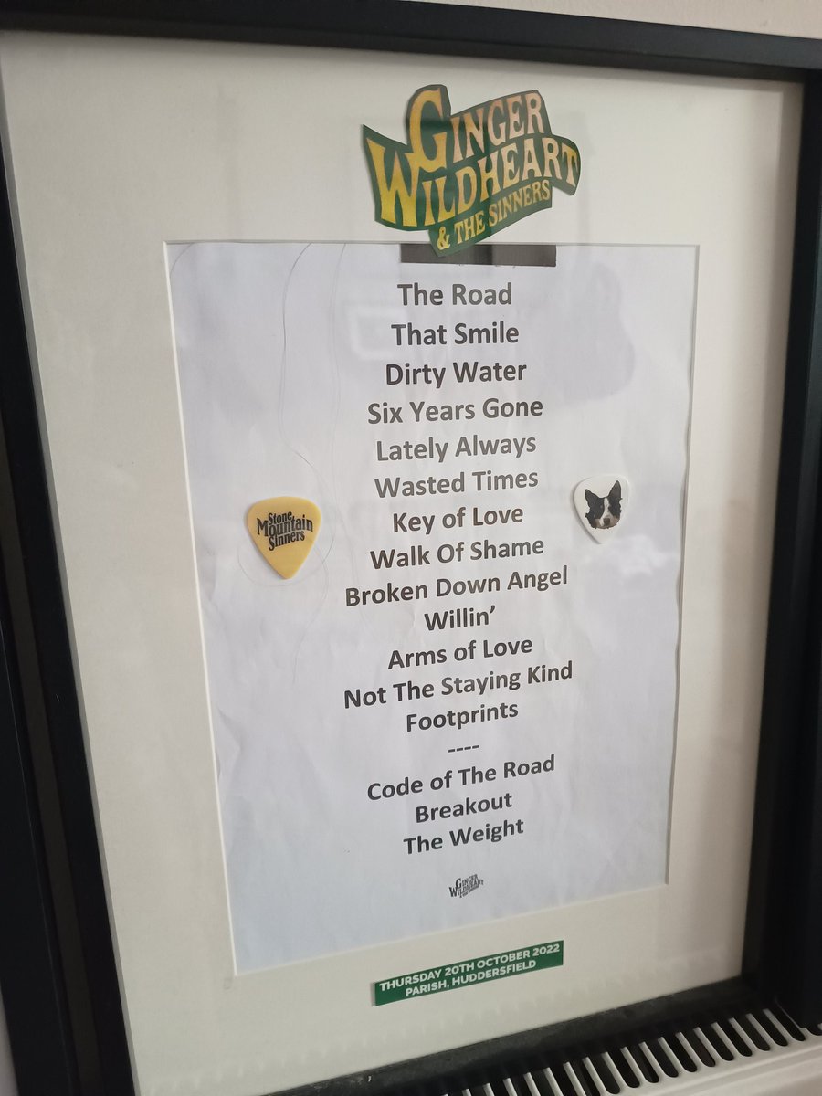 @GingerWildheart Still an extremely proud possession. Won't make London, but will add to my tally of 20+ Wildhearts shows if/when you take it out on the road. Stoked for the new album.