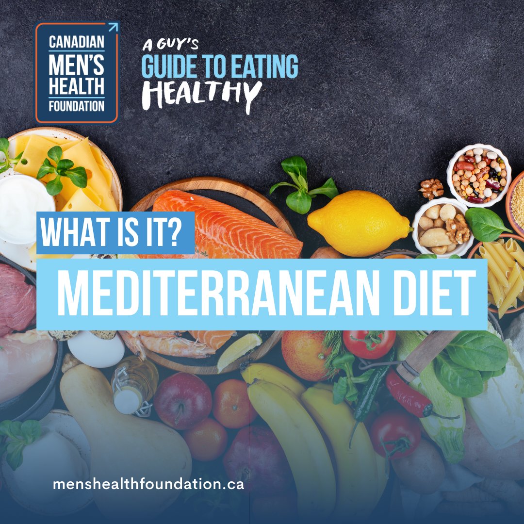 A #MediterraneanDiet has many health benefits, like reduced risk of #heartdisease and #type2diabetes management.

Get a free 7-day meal plan with delicious recipes from @DiabetesCanada in the 2024 edition of A Guy's Guide to Eating Healthy.
→ dcm.tips/3nDXvb2

#MensHealth