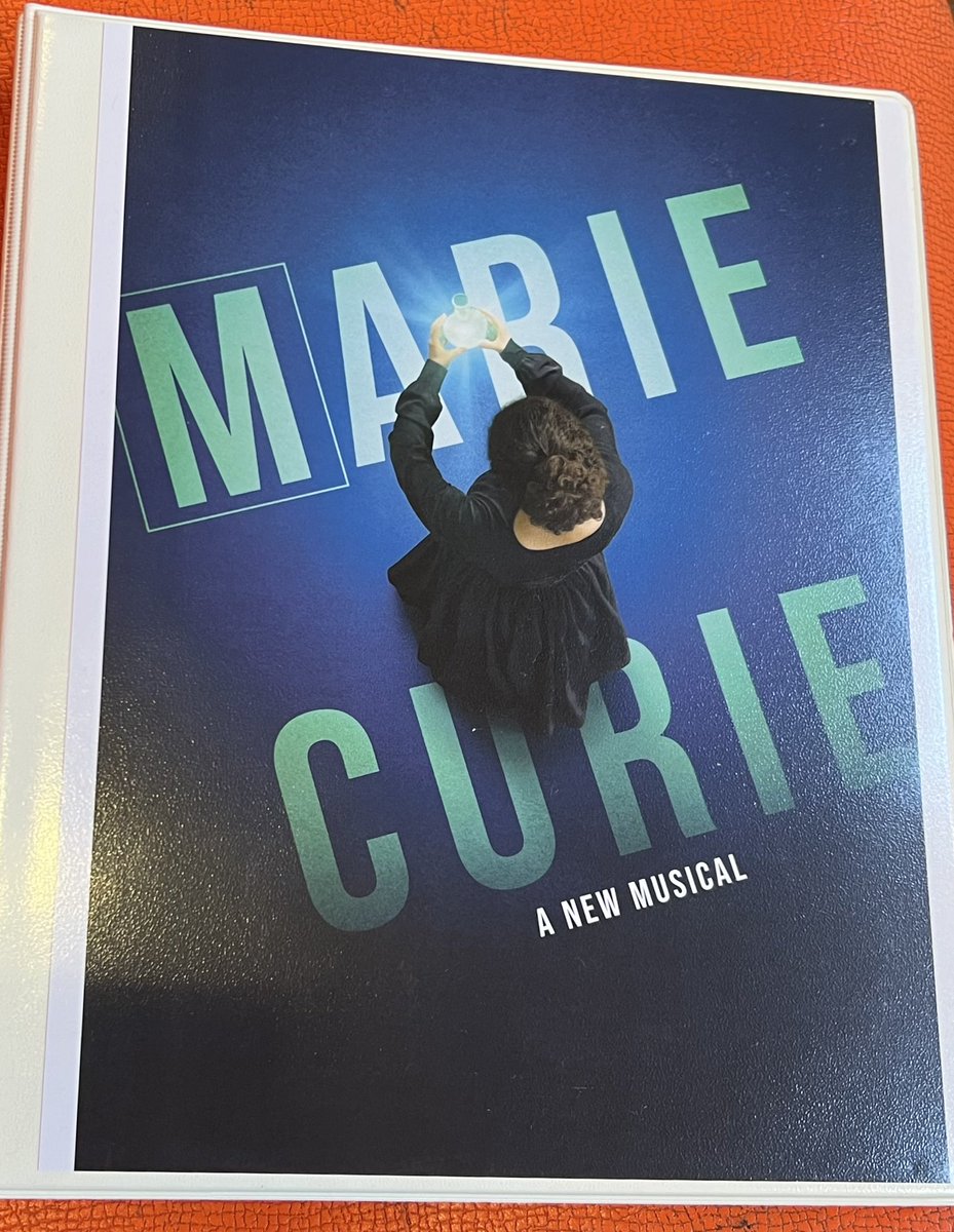 Fab 1st day at @CurieMusical reh yesterday, lovely Meet & Greet, great talk about Marie Curie, wonderful model box presentation & design talk, exciting read & sing through & a musical call. 🎭: @CurieMusical 📅: 1 June - 28 July 📍: @CharingCrossThr 🎟️: charingcrosstheatre.co.uk