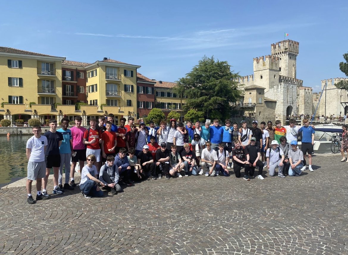 The TY class of 2024 are having a blast on day one of their Italian tour. A boat tour on lake Garda followed by local pizza and a dip in the pool has gotten everyone in summer mood. Tired bodies tonight we suspect 😃# cbsfamily @ERSTIRELAND