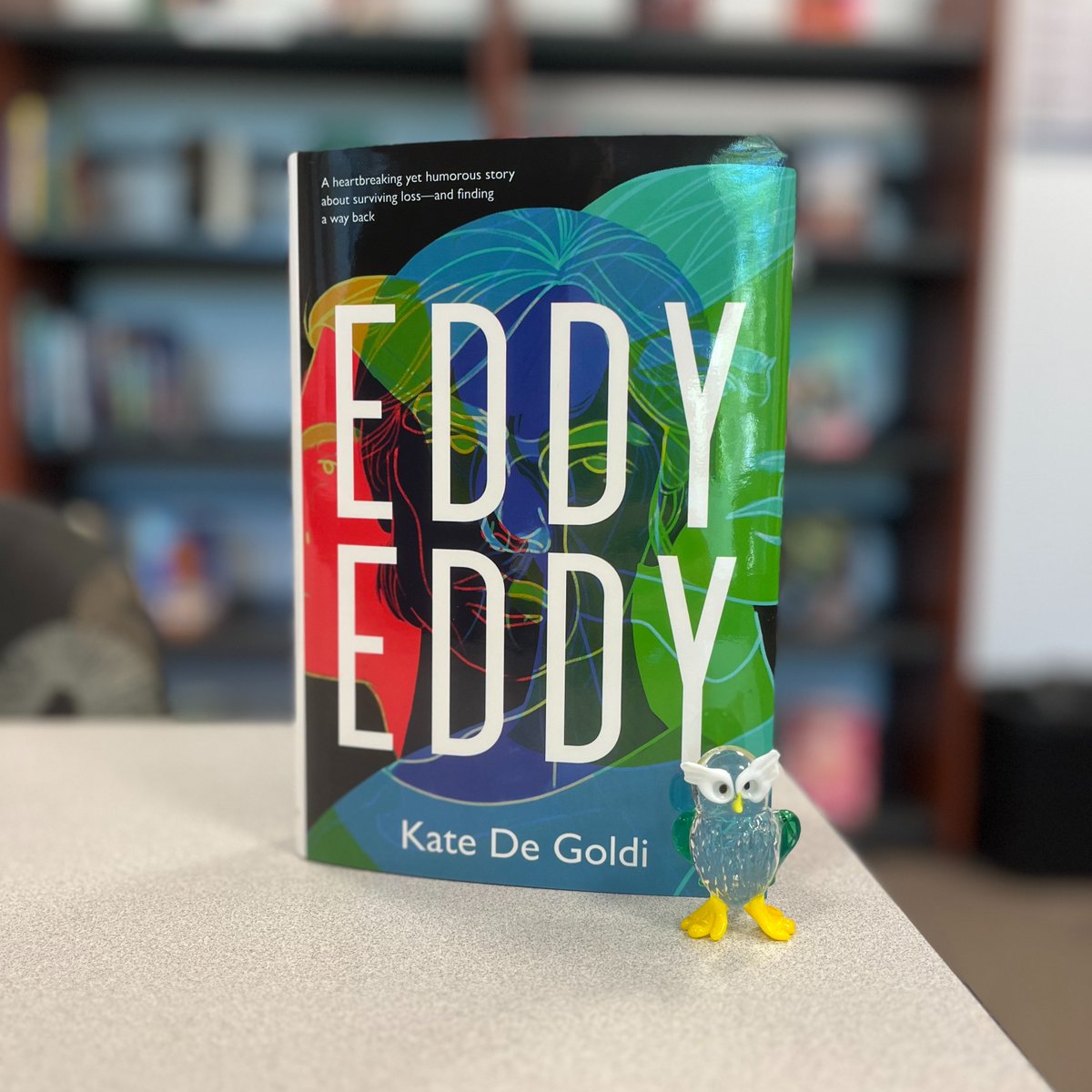 📚 Eddy Eddy by Kate De Goldi. #dailybutlershelfie #EddyEddy #KateDeGoldi @Candlewick