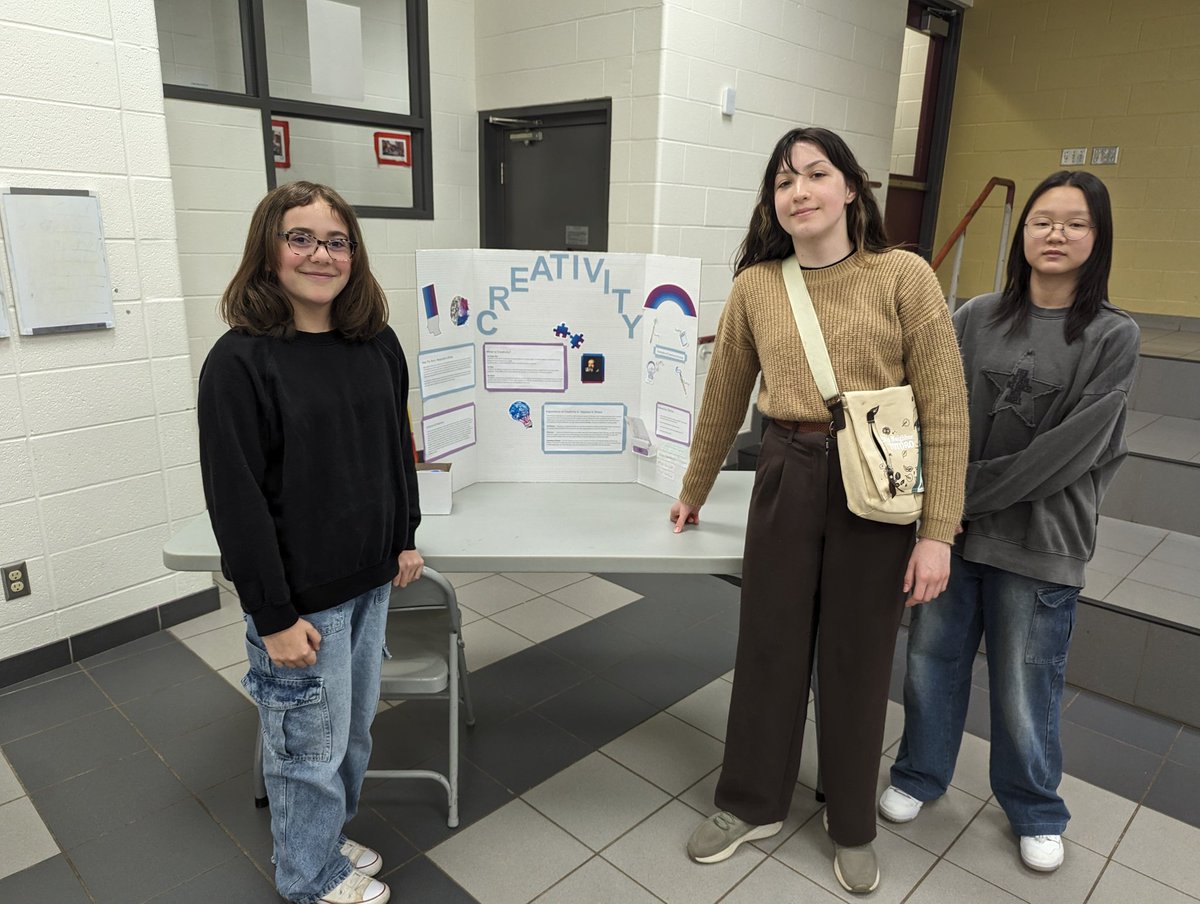 Showcasing all of our hard work today to our grade 5 peers at today's #ChillFair. Thanks to @MissArthurCYC for inviting us to share our strategies around coping with stress and anxiety at school and beyond. <a href="/msotoole10/">EO'Toole</a> <a href="/St_Andrew145/">St. Andrew School</a>