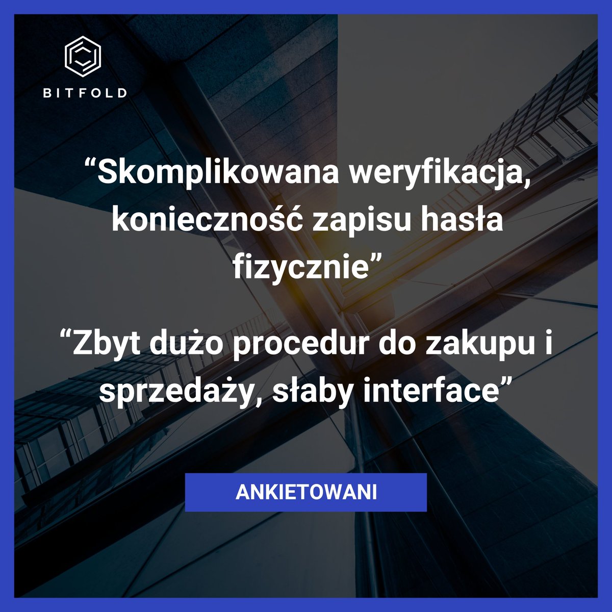 Bitfold's tweet image. 🛠️Funkcjonalność🛠️

Kolejna kategoria problemów z portfelami krypto jaką wskazywali nasi ankietowani podczas badania przeprowadzonego w trakcie konferencji Invest Cuffs 🏆

📲To, że nasz portfel sprzętowy jest wygodny i łatwy w użyciu już wiecie, a jak to jest z innymi…