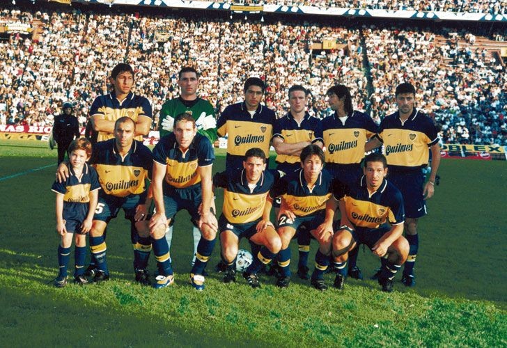 Boca Juniors campeón clausura 1999. Terrible equipazo.