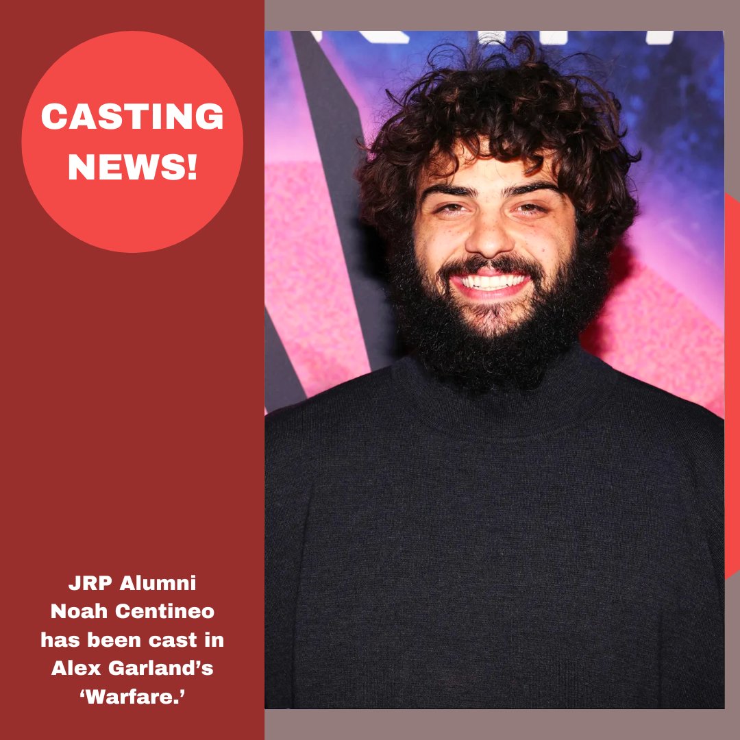 Congrats to JRP Alumni Noah Centineo who has been cast in Alex Garland's 'Warfare.'

#noahcentineo #successstory #learntoact #actorsofig #jrpalumni #moviestar #actor #warfare #alexgarland #workhard #dreambig #casting #castingdirector #castingnews