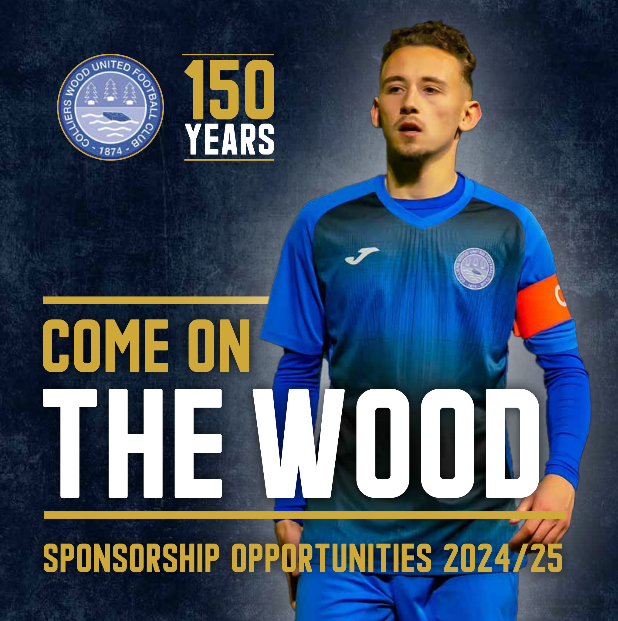 See our website for exciting new sponsorship opportunities at @wood_utd - collierswoodunited.com