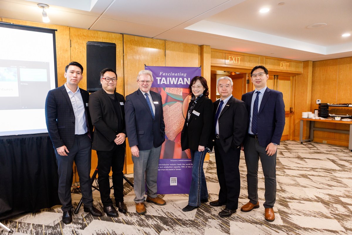 Last week, our Trade & Investment Program Manager @ana_ufimtseva and Distinguished Fellow @HughPrincipal had the opportunity to speak at the World Trade Centre Vancouver's event on #trade & #investment between #BC & #Taiwan. Many thanks to WTC Vancouver for hosting the event!