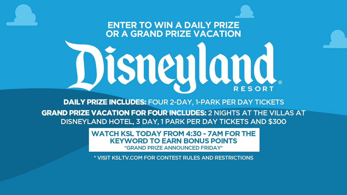 It's time to make more core memories, and we want to help! Enter to win a visit to Disneyland® Resort. Get all the details and ENTER NOW at KSLTV.com! #Disneyland #KSLTV