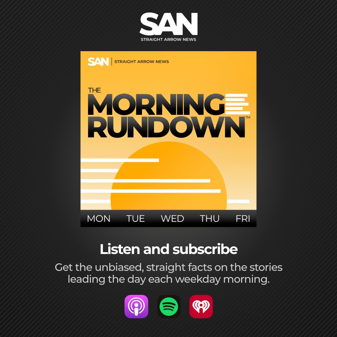 Serving the unbiased, straight facts you need to start your day. Listen to The Morning Rundown 📰 san.com/shows/the-morn…