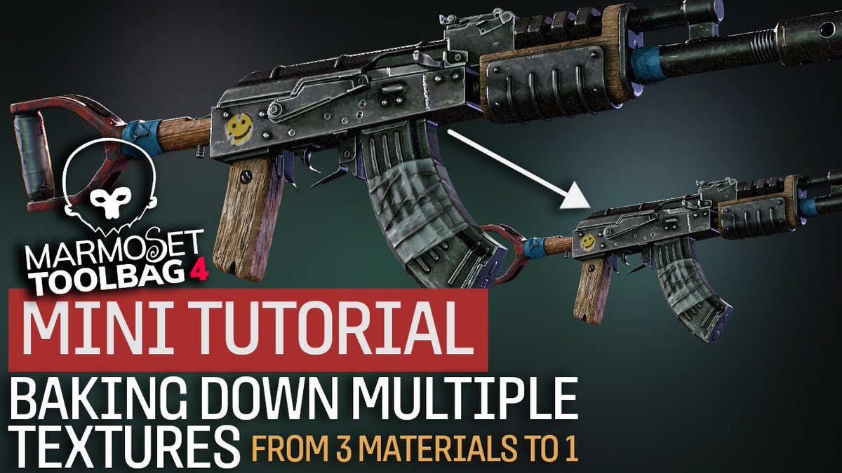I do! Here's a tutorial I made to bake texture sets down for greater ...