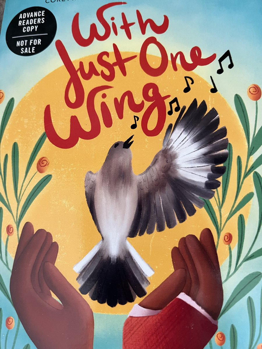 A new book by #BrendaWoods that will make your heart take wing ! Coming next month from @nancyrosep @PenguinClass ! Hope it’s on your list to read #SchneiderBookAward committee!