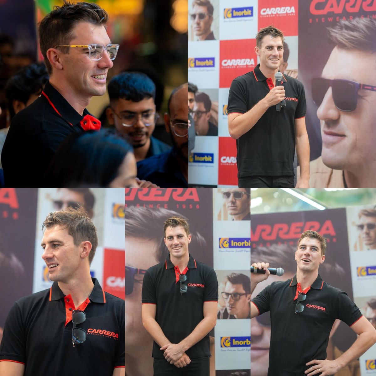 More Images of Pat Cummins From Inorbit Mall Promotional Event!