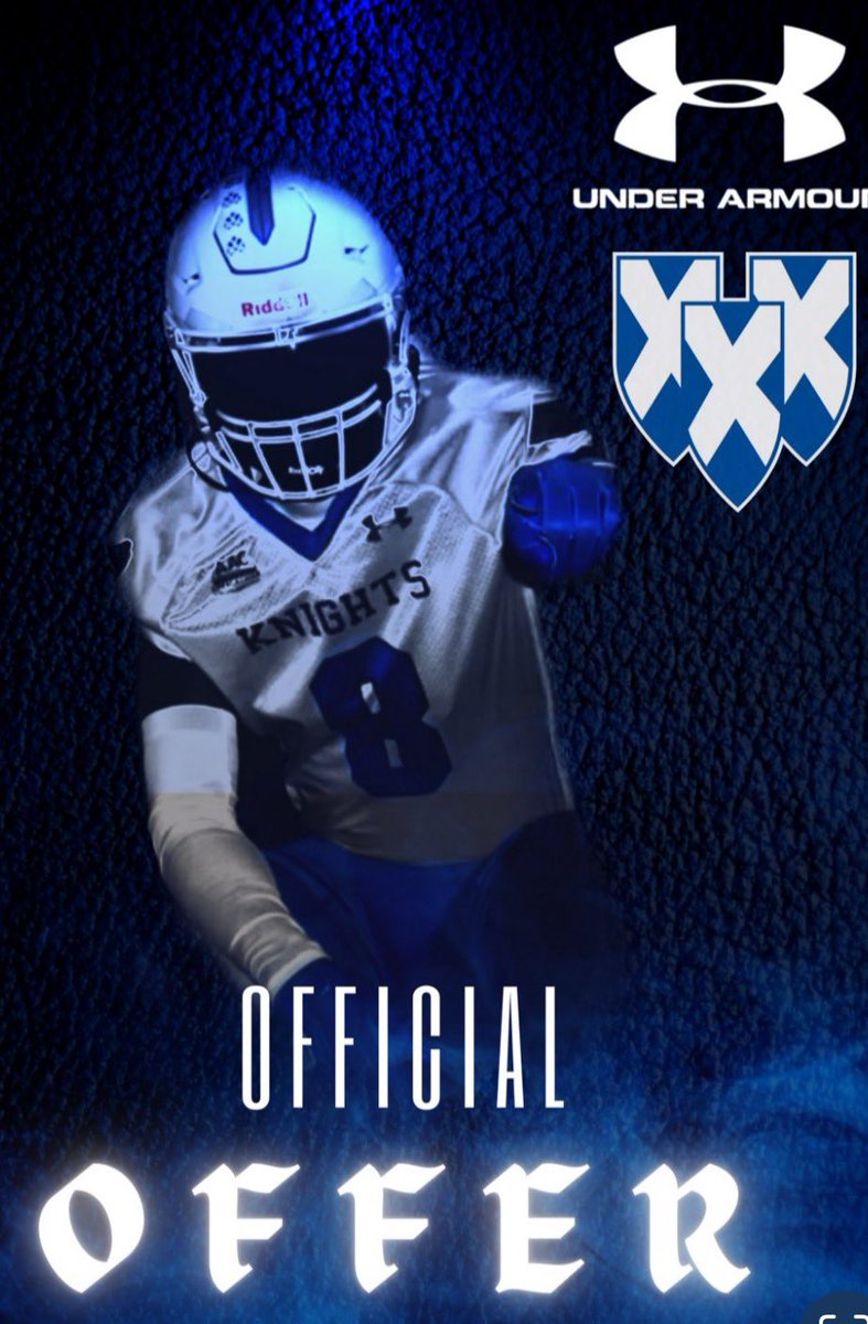 AGTG! After a great conversation with @gregfow13102498, I am blessed to receive an offer to continue my education and play football @StAndrewsFB‼️ #knightscreed @Bolles_Football @ToddFordham78 @DeshawnBrownInc @Alphasportsra @904OL @CoachSpera