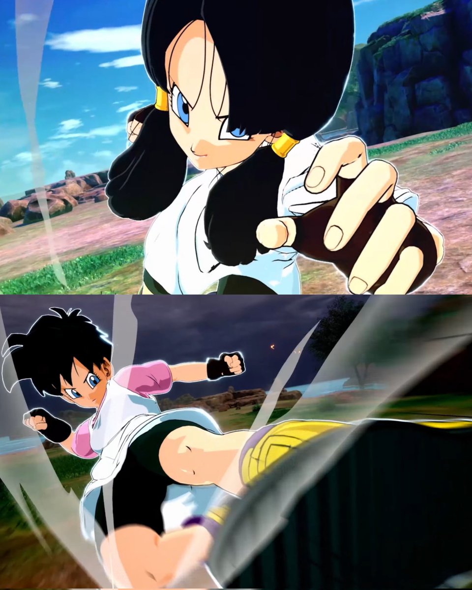 PIG TAILS VIDEL & SHORT HAIR VIDEL COSTUMES CONFIRMED IN SPARKING ZERO 🔥🔥🔥