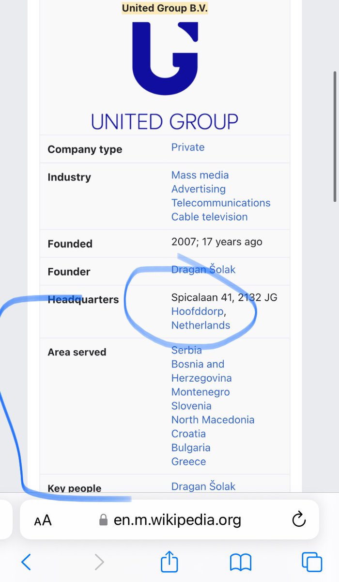 Abu Dhabi’s E& Eyes €8 Billion Telecom Firm United Group - $WTK

I have spoken a lot about UAE telco giant E& and it's likely role with $WTK

Well now it gets deeper as E& plan to buy United Group who serve countries such as Greece, Bulgaria, Serbia, Bosnia, Croatia. 

E&
