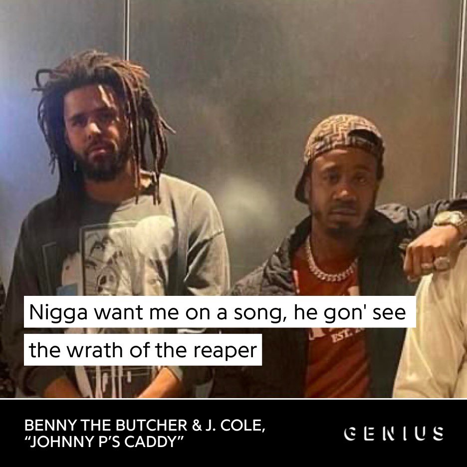 “I ain’t thinking  bout no reaper nigga I’m reaping what i sow okay!” - Kendrick