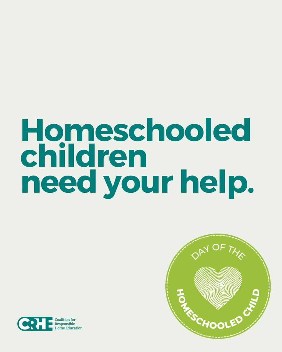 Today is #DayOfTheHomeschooledChild. Help us shine a light on abused and neglected homeschooled children by taking action today: dayofthehomeschooledchild.org