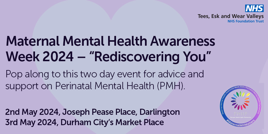 Did you know Perinatal Mental Health (PMH) affects up to 27% of new and expectant mothers? Join @TEWV and the NHS Melissa Bus between 10am-4pm, 2nd-3rd May, for advice and support on PHM. More details below 👇 #MaternalMentalHealthAwarenessWeek