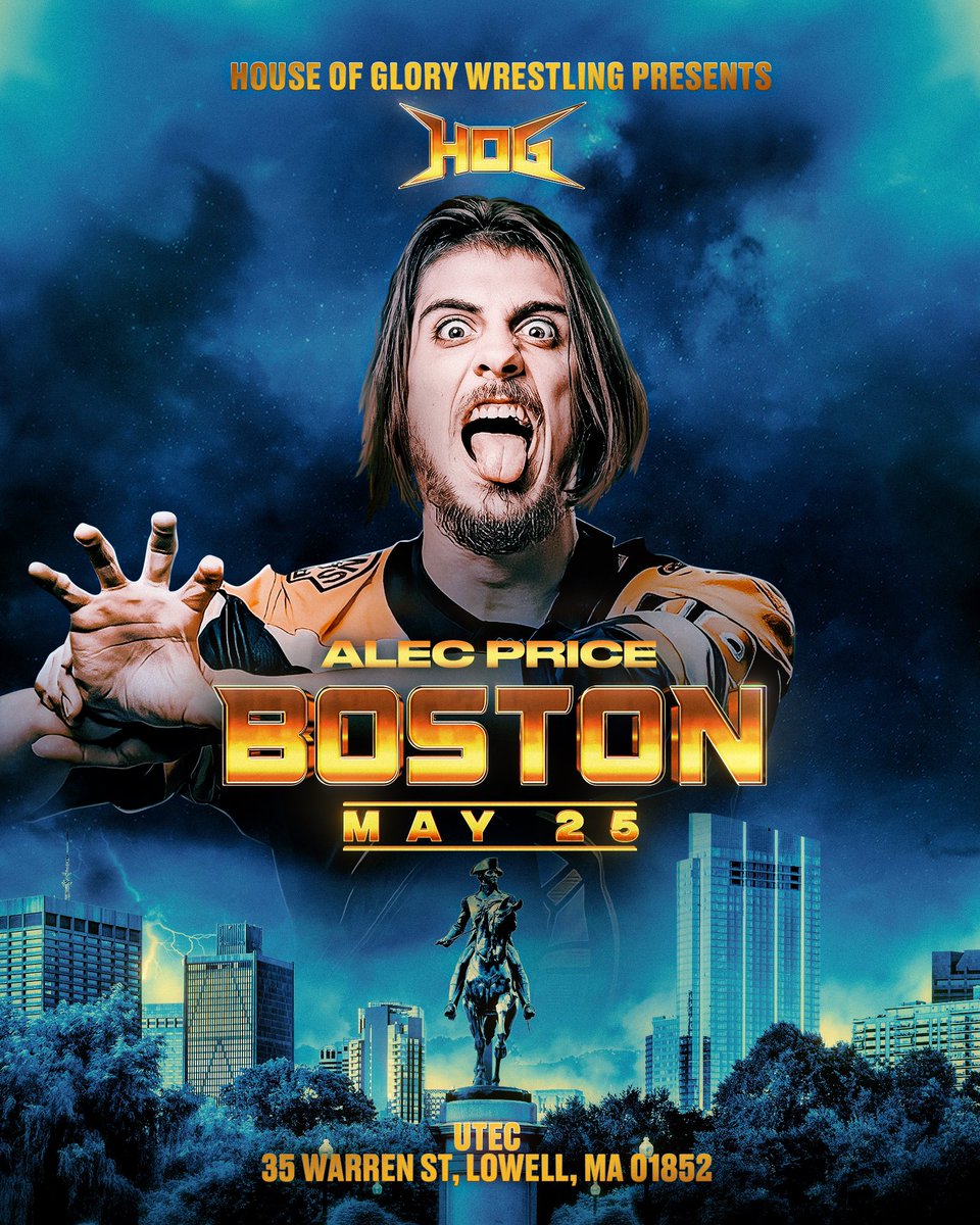 🔥BREAKING🔥 JUST SIGNED !!!! @ThePrizeCityOG returns to HOG as we make our Boston/Lowell debut Saturday, May 25th!!! Tickets Available ⬇️| Watch on @fitetv tickettailor.com/events/houseof…