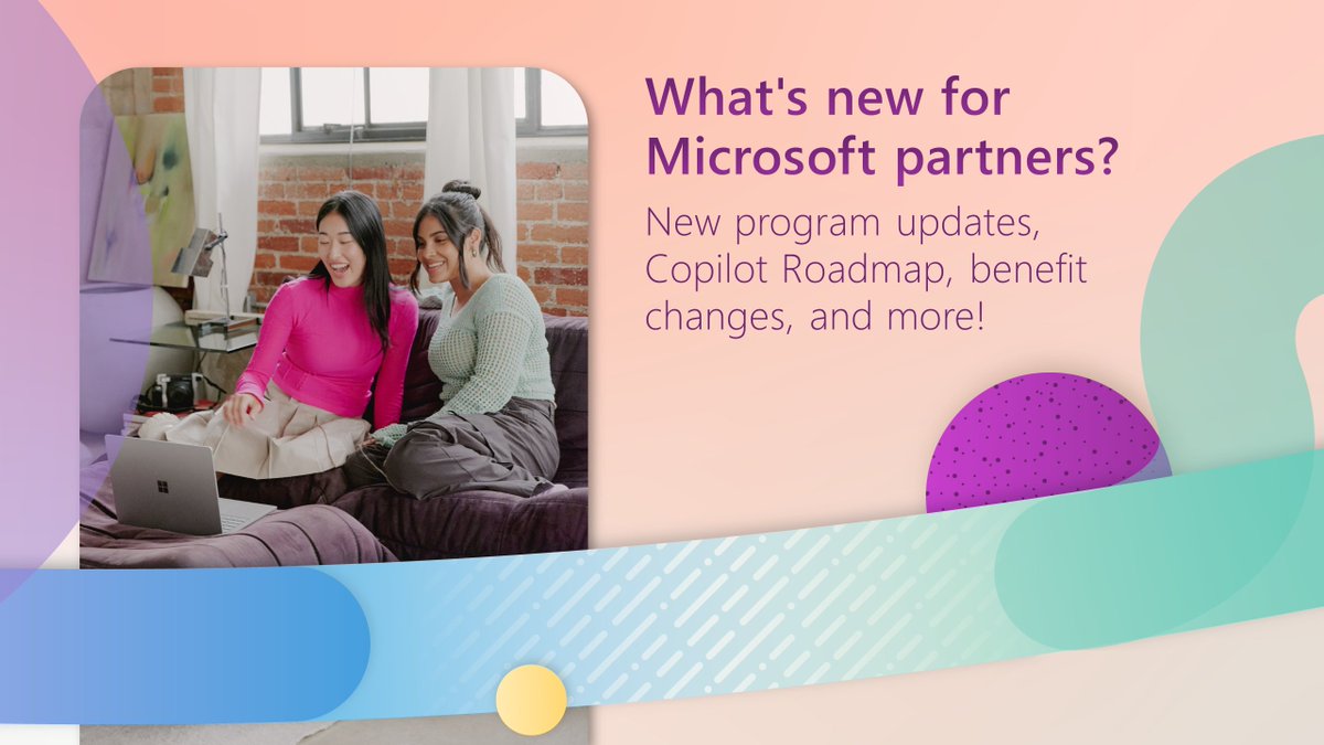 😎 Grow your business with confidence! 

💡 Leverage our expert insights, redesigned learning materials, and updated benefits: msft.it/6018YyGzs