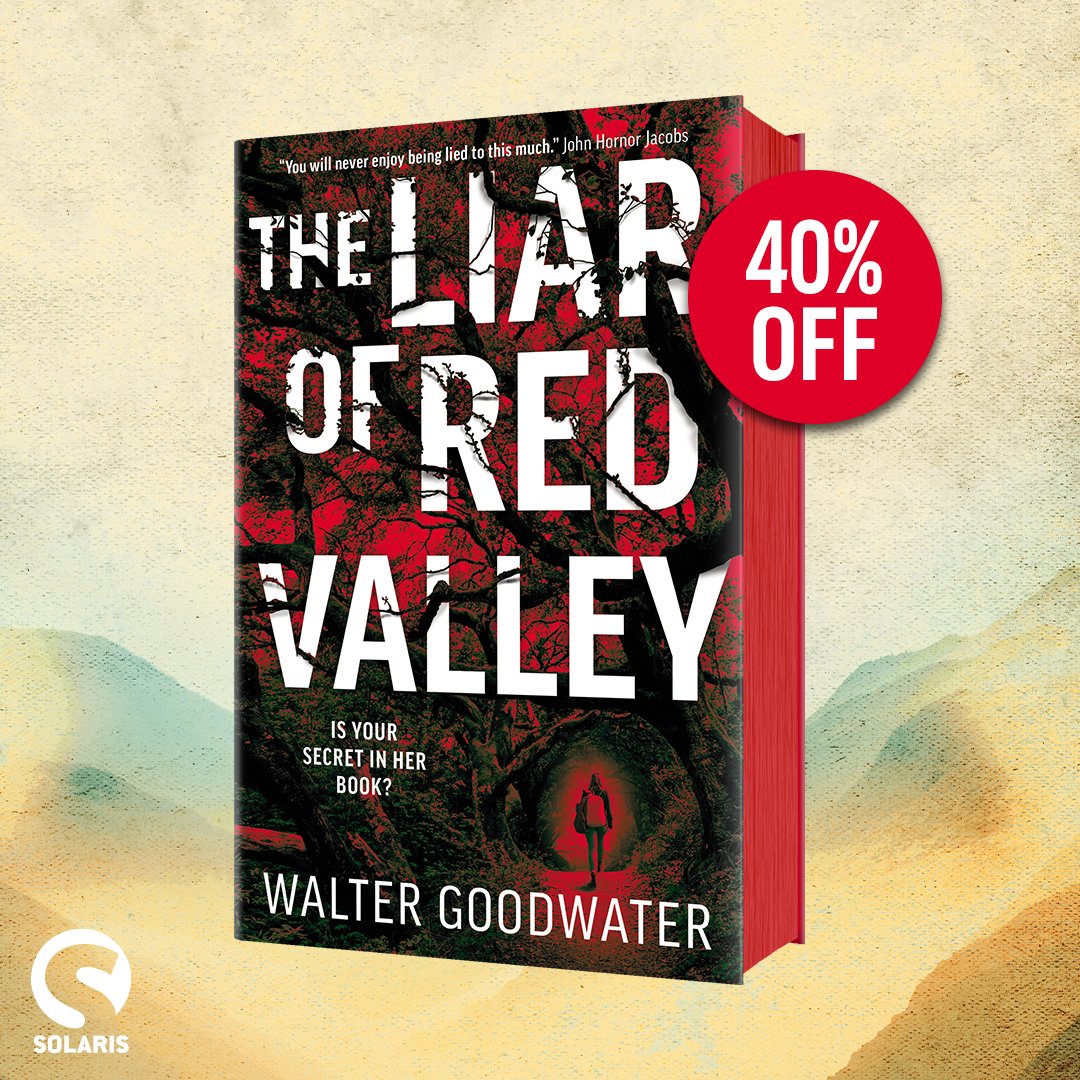 🦇Happy Halfway to Halloween!🦇 Don’t trust the Liar. Do not cross the King. Never, ever go in the River. We're celebrating with an exclusive offer: 40% off the signed, special red-spredged hardback edition of Walter Goodwater's THE LIAR OF RED VALLEY! 👉bit.ly/3dkRTKS