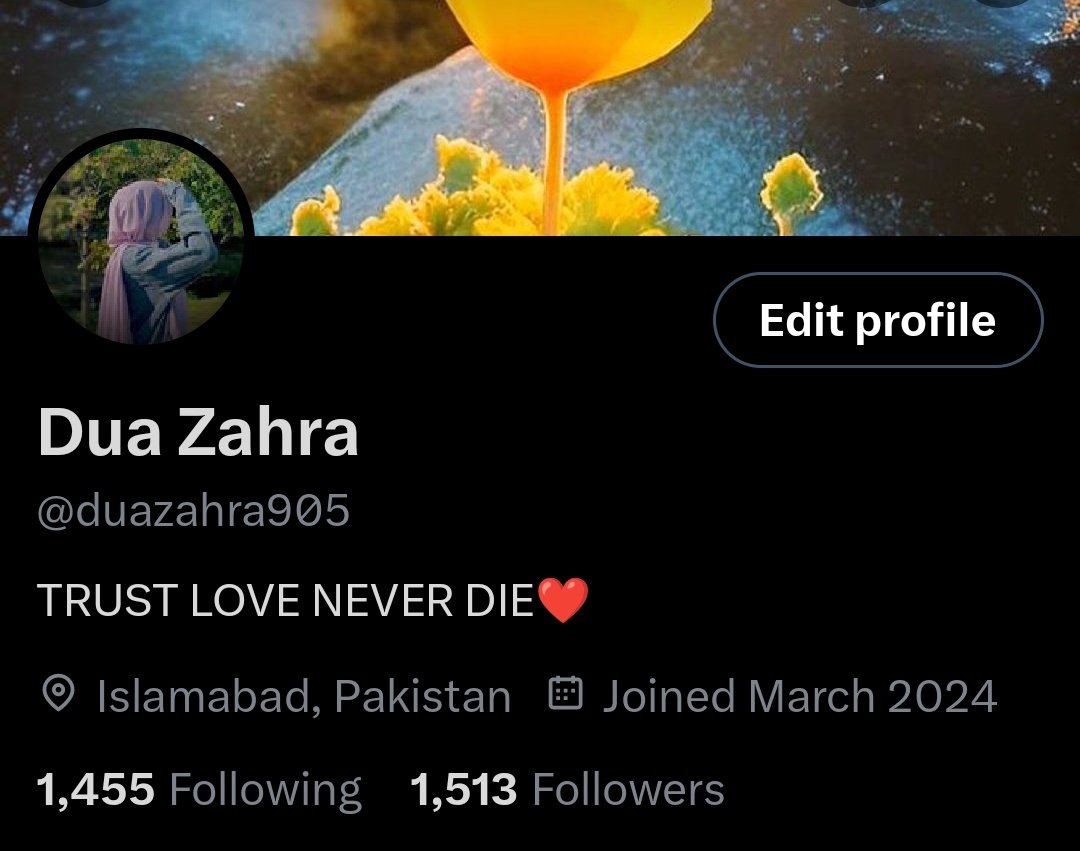 Thanks to my X Family ❤️ 15K followers complete ✅💯🧐 @duazahra905