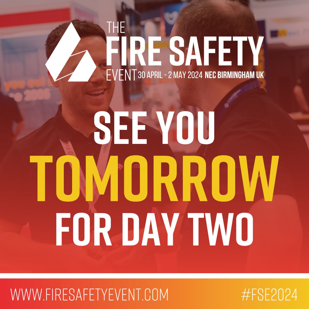 What an electrifying start to The Fire Safety Event 2024! Day One was packed with riveting keynotes and insightful panel discussions, leaving attendees not only informed but inspired! If you have not registered, get your free pass here: rfg.circdata.com/publish/TSSES2…