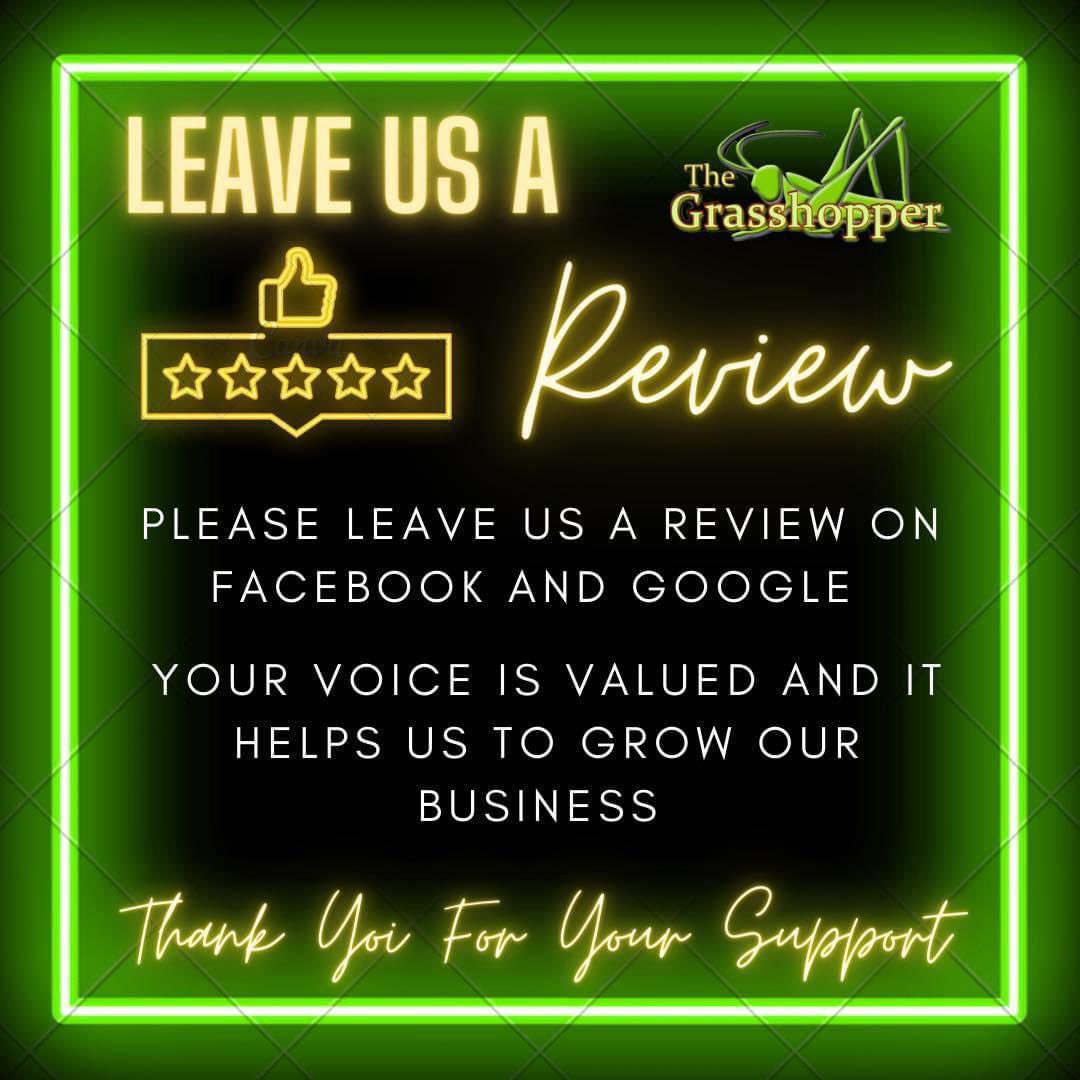 ✨⭐️ LEAVE US A REVIEW ⭐️✨

Please Leave Us A Review On Google & Facebook 🙏
Your Voice Is Valued & It Helps Us To Grow Our Business To Be Better For You 💚

We Thank You So Much For Your Support & We Greatly Appreciate It 🥰