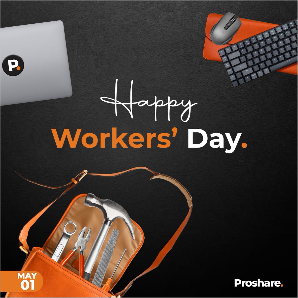 Happy Workers' Day to all the hardworking individuals out there, whether in the office, on the field, or working remotely. #WorkersDay
