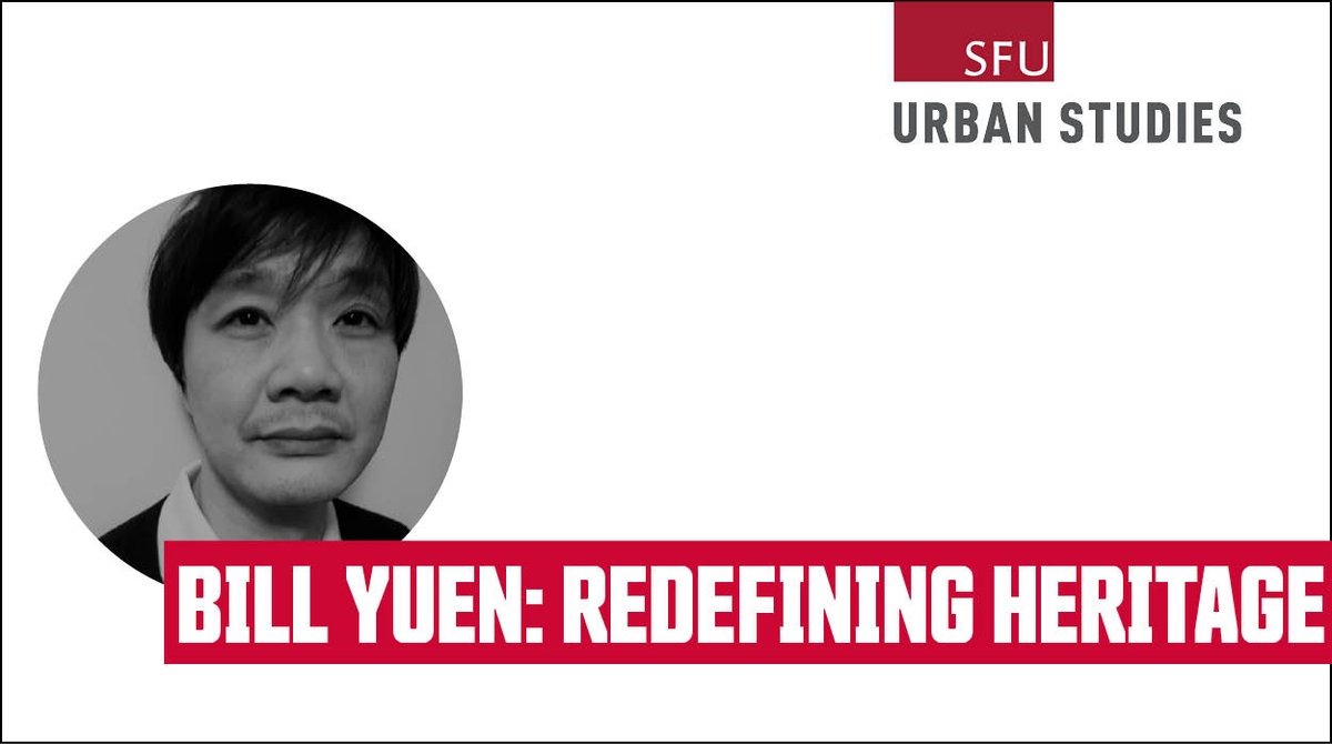 Congratulations to Bill Yuen, our 2023 winner of the Alumni Award for Community Engagement! Check out Bill's profile story and learn more about his work with @HeritageVan and his #sfuurb research.

sfu.ca/urban/alumni/a…
@SFUalumni @SFUFASS