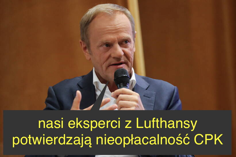 #TakDlaCPK 🇵🇱🇵🇱🇵🇱💪💪💪
Tusk łapska precz od CPK. 🤮🤮🤮