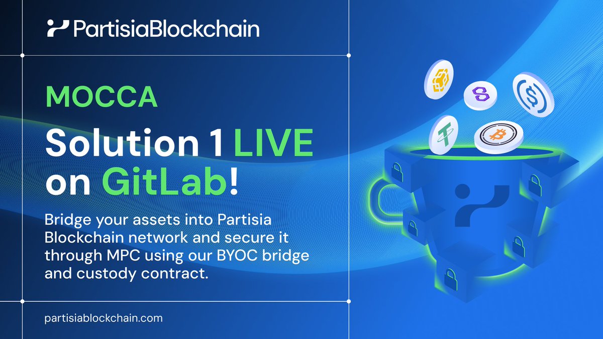 Bridge your assets into the Partisia Blockchain network and secure them through #MPC with our #BYOC bridge and custody contract. Version 1 of the smart contract is on GitLab. Check it out ➡️ brnw.ch/21wJklL

#MOCCA #PartisiaBlockchain