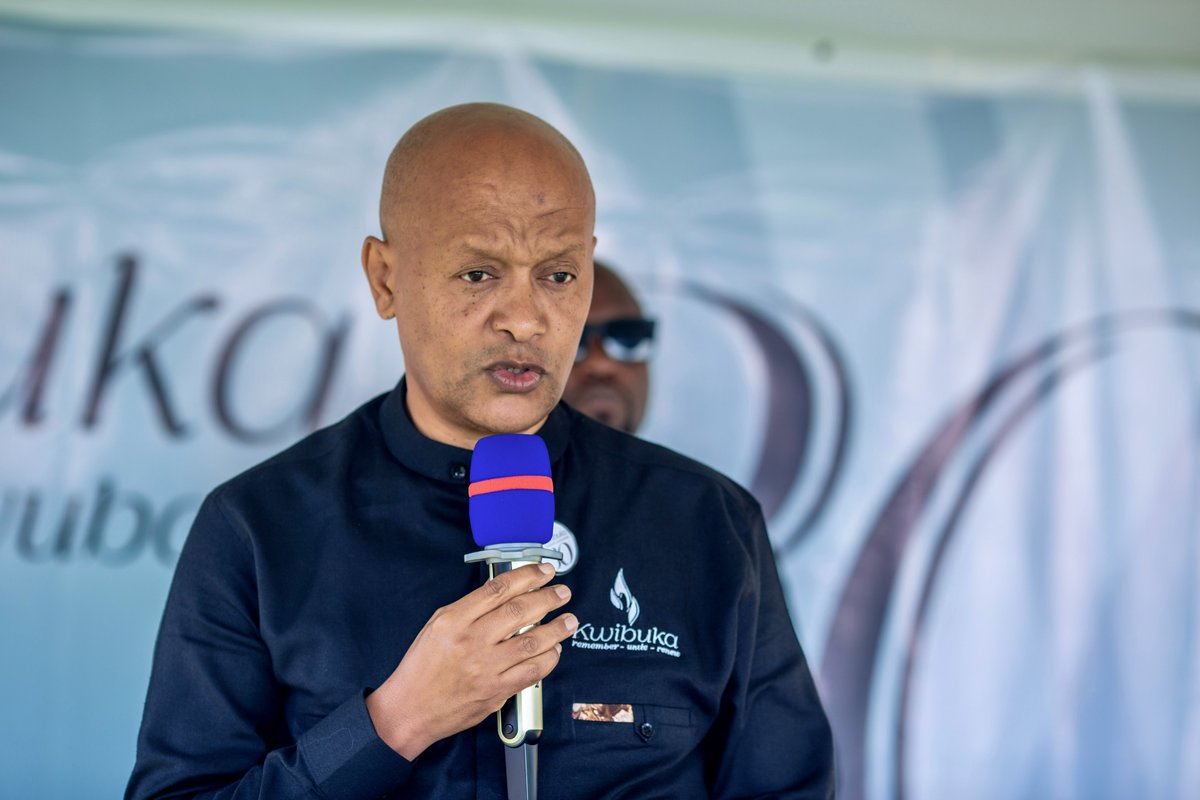 'Let us continue to build a nation, ensuring that the memories of our beloved ones we lost guide us towards a more united future.' - @solomon_tmariam , @PlanRwanda Interim Country Director. #Kwibuka30