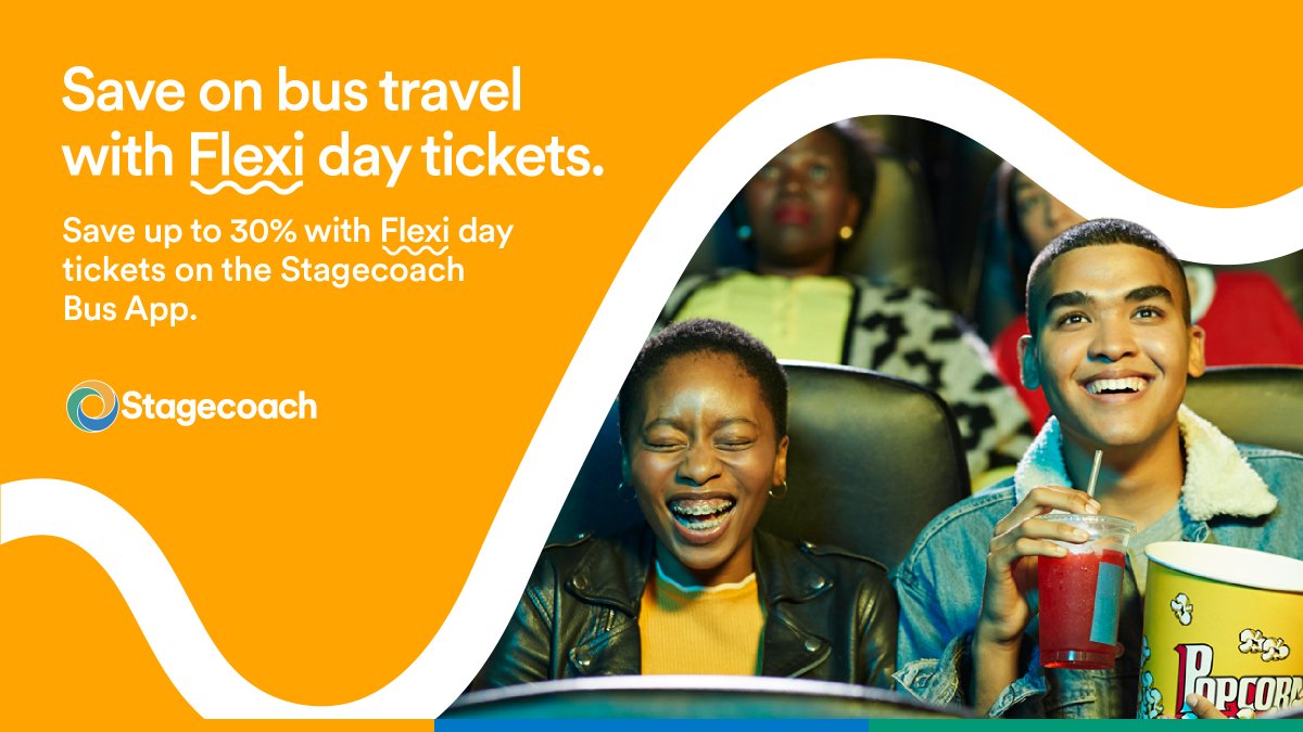 Fantastic savings with our Flexi tickets! 💰 Available for travel in #Merseyside, #Chester, and #SouthLancashire 🎟️ Flexi5 - 5 DayRiders for the price of 4 🎟️ Flexi10 - 10 DayRiders for the price of 7 ℹ️ stagecoachbus.com/promos-and-off… @Merseytravel @Go_CheshireWest @LancashireCC