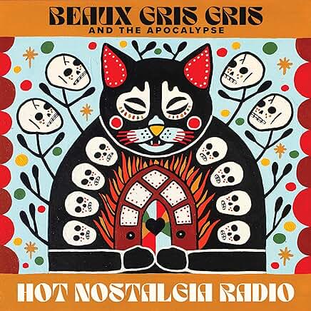 REVIEWED NOW at bluesenthused.com, new album Hot Nostalgia Radio by Beaux Gris Gris & The Apocalypse: bit.ly/3UFcC2d 'Trashy, technicolour, and terrific!' 🎸😀 @CentralpressPR @BluesMattersMag @BluesinBritain @WRINKLYCLUB @MaxVolMusic @EllesBailey #rocknroll