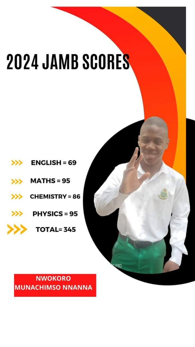 Gradually, we shall know the highest scorer. This boy is good. @JAMBHQ , can you confirm this.