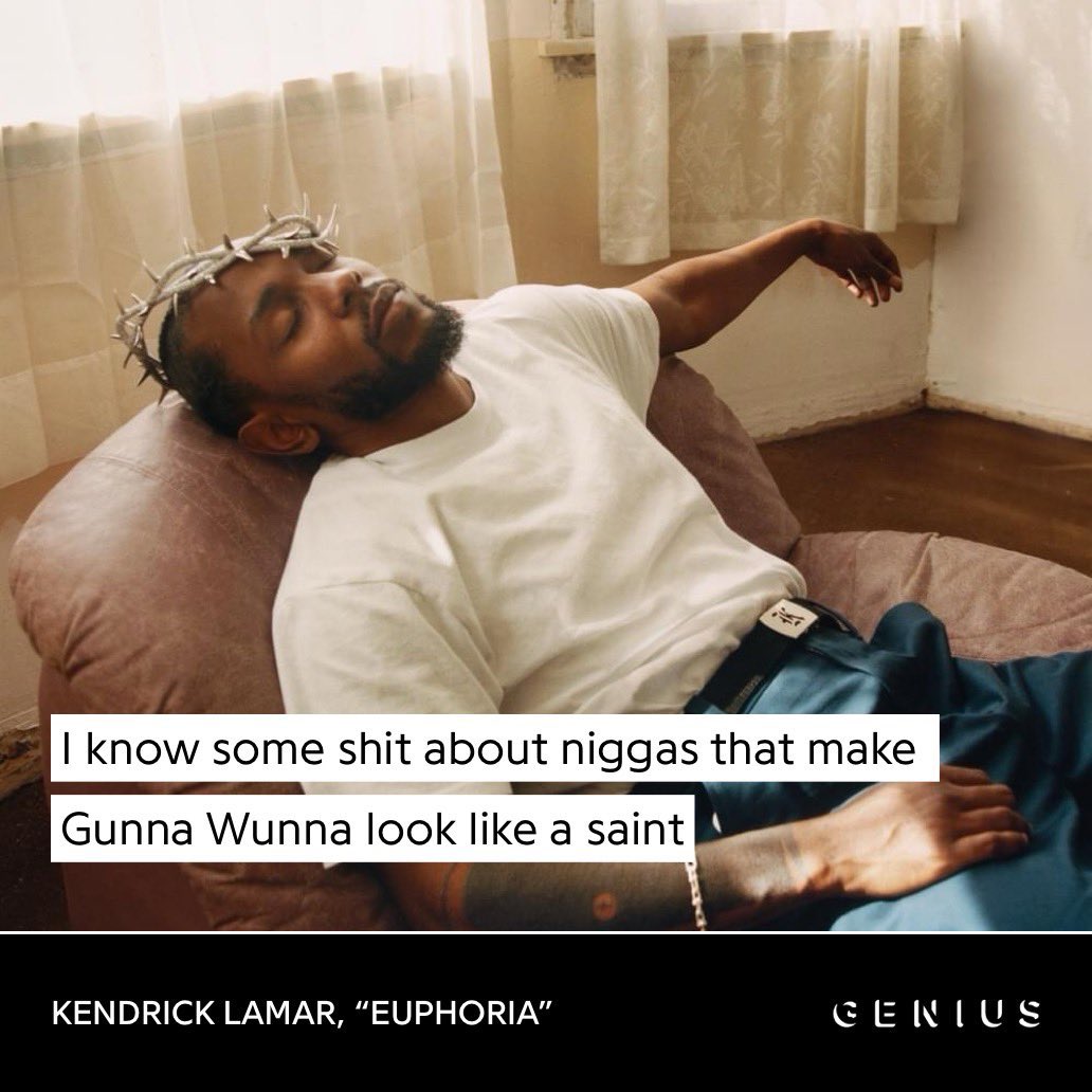 Gunna reacts to Kendrick Lamar name dropping him on “Euphoria”
