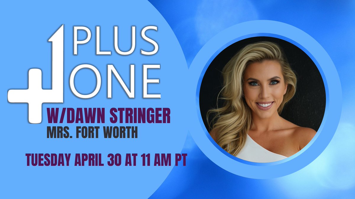 LIVE NOW! [🔴] Today on Plus One I am interviewing my bestie @dawnlogg who is also Mrs Fort Worth and will be competing in the Mrs. Texas Pageant this weekend! Come hang while we learn all things about the Pageant world! Twitch.tv/katybentz