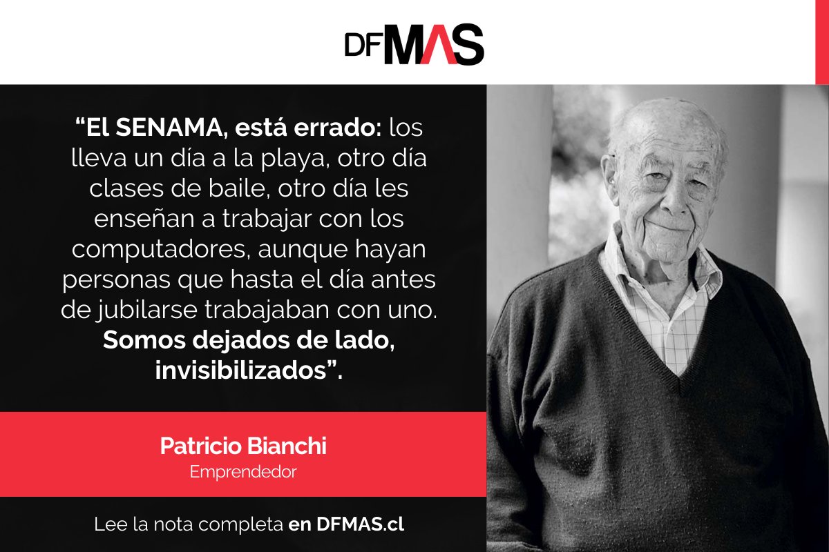 👤 #LeccionesDeVida | Patricio Bianchi, el emprendedor que abrió un restaurante a los 88 años dfmas.df.cl/df-mas/leccion…