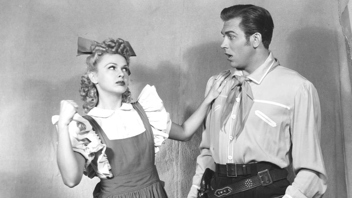 A moment of nostalgia: Oklahoma! First opened at the theatre Royal, Drury Lane on April 29, 1947.
All these years later,  Rodgers &amp; Hammerstein’s Oklahoma! returns to its original West End home, Theatre Royal Drury Lane, in concert this August to celebrate its 80th Anniversary