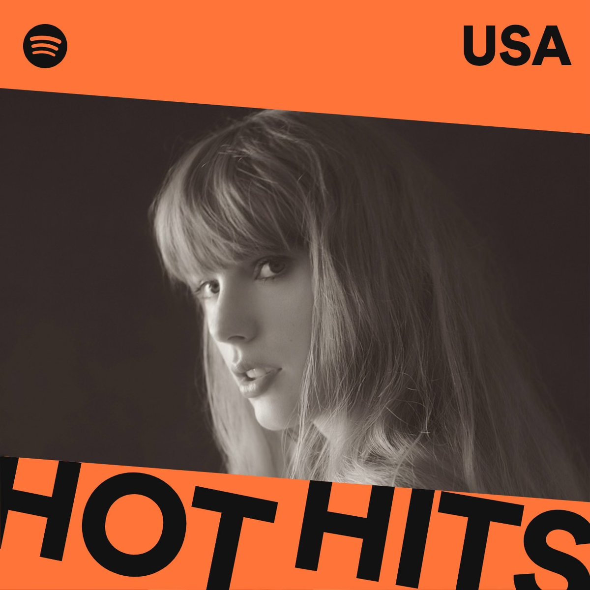 For a moment we were heaven struck by the cover of @Spotify's Hot Hits USA playlist. 🥵 #TSTTPD open.spotify.com/playlist/37i9d…