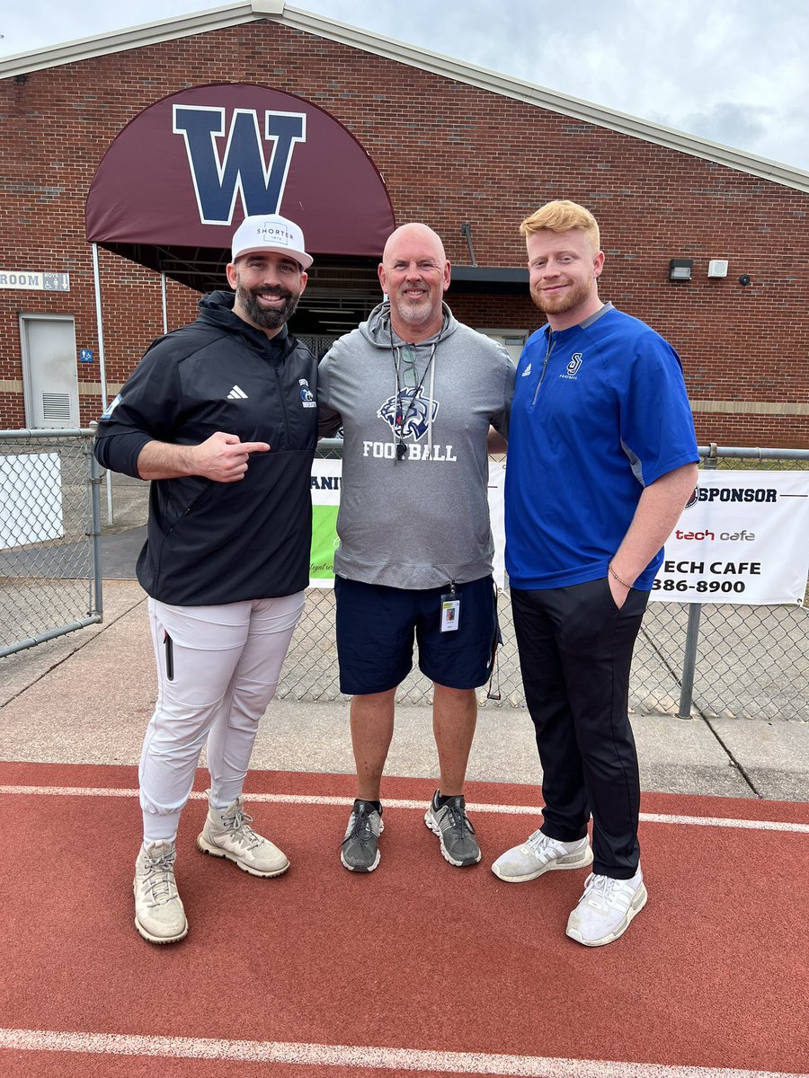 Really appreciate @coachmorrison58 @Coach4manSU stopping by and checking on the Wildcats today!
#ChasingGreatness 
#DareToBeGreat 
@bartowschools @BartowSportsZon @dailytribsports 
@NwGaFootball 
@WHSCartersville
@WHSfootball00