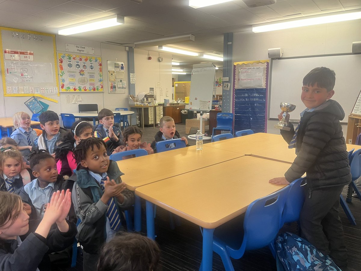 Well done to Joseph for being recognised in his baseball success! We loved hearing all about it today 🏆❤️

@stpaulwhiteinch 

#showandtell
#shorttalk
#celebratingsuccess #widerachievement