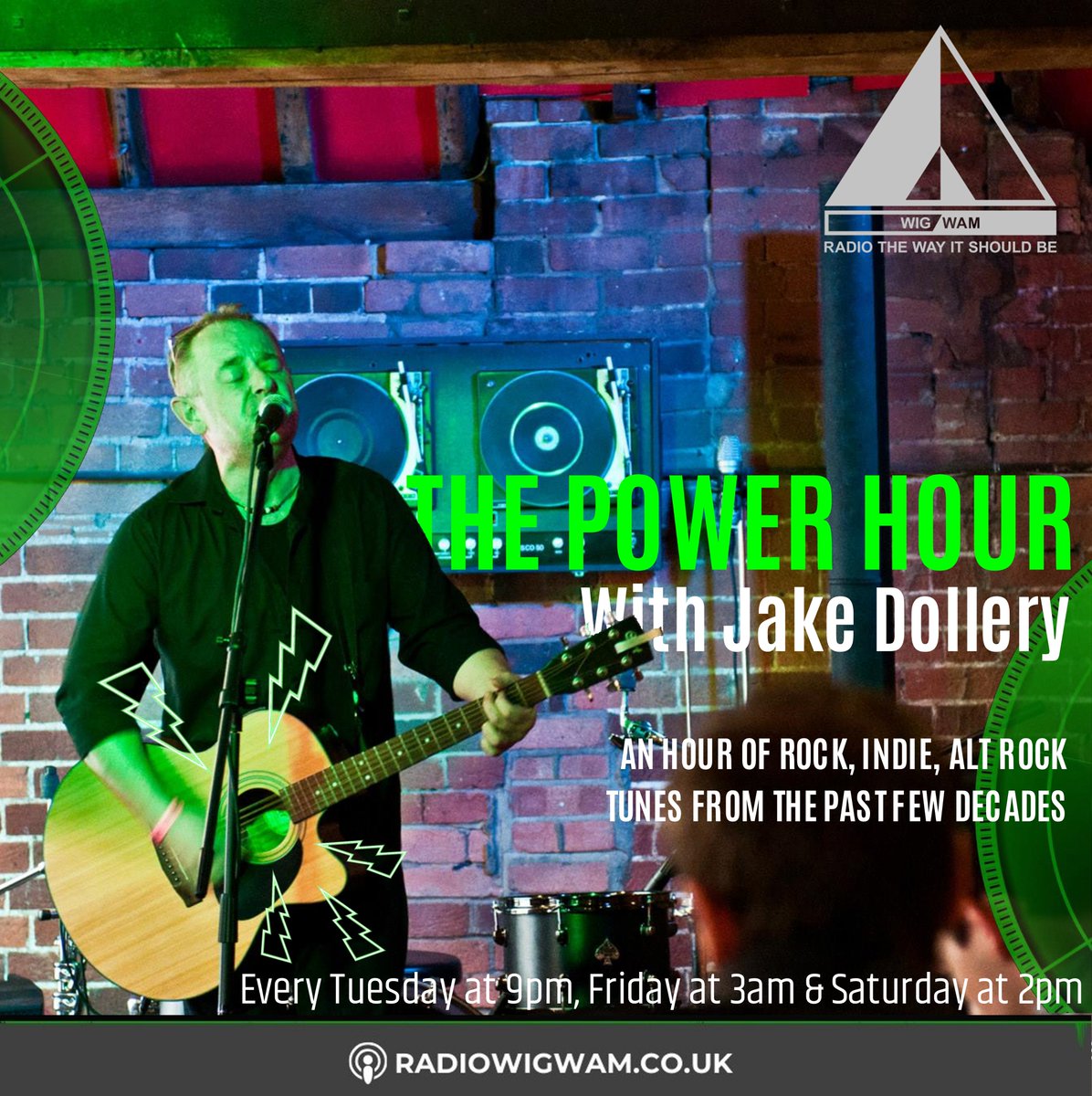 Tonight on Radio Wigwam I bring you another brand new Power Hour at 9pm with the usual 70s throwback and the Unsigned Indie Double Shot features. radiowigwam.co.uk on your phone, smart speaker & in your car.