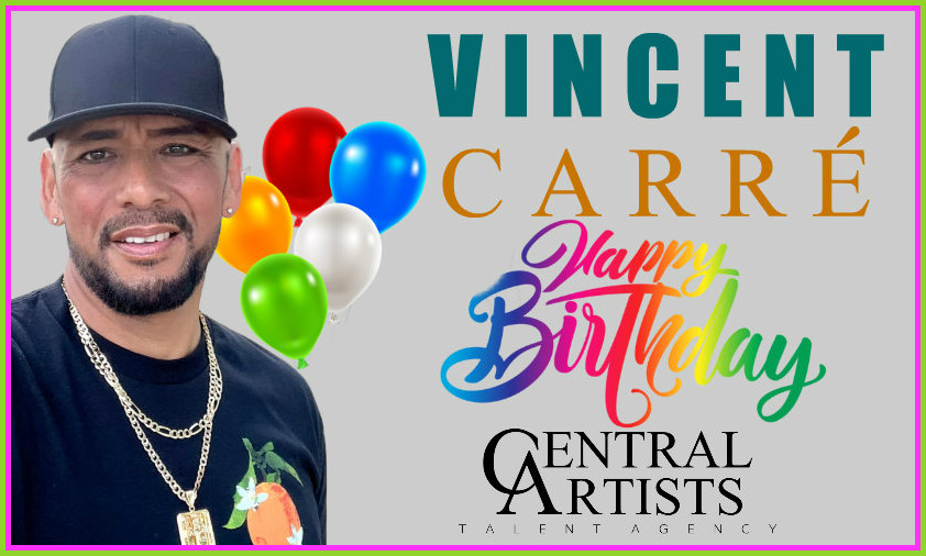 Central Artists would like to wish Vincent Carré - Social Media / Event Manager a Very Happy Birthday! #CentralArtists #TalantAgency #CommercialAgent #TheatricalAgent #TalentAgent