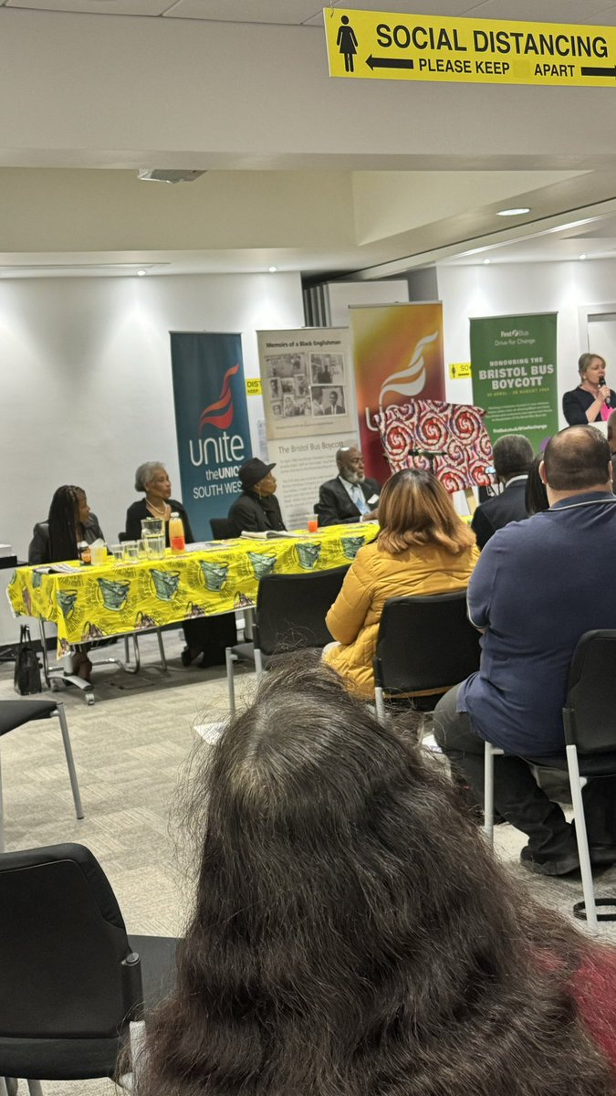 Honoured to be at the Bristol Bus Boycott event @UniteSharon acknowledging and apologising for the wrongs of the past, our movements racism, and commemorating the pioneers for fighting back and demanding change. @TUCSouthWest