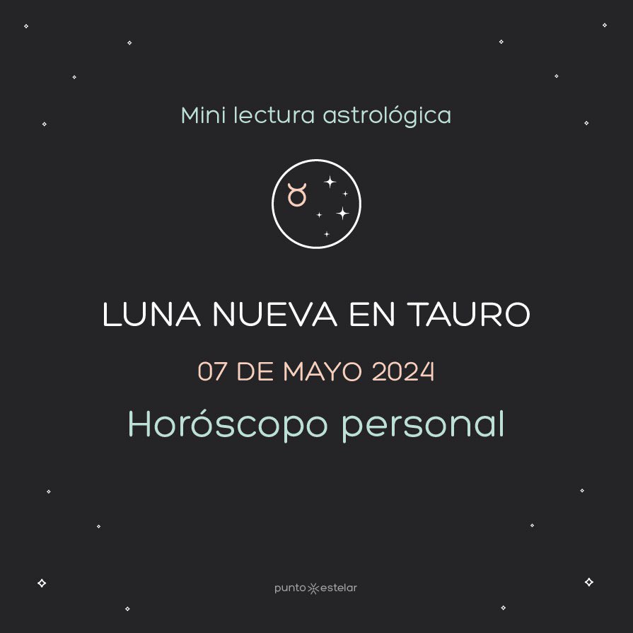 Horóscopo personal de luna nueva en Tauro 🌑♉️ Un análisis en base a tu carta natal. 10$usd 🌎 Cupos limitados, solicitudes por acá: puntoestelar.com/category/all-p…