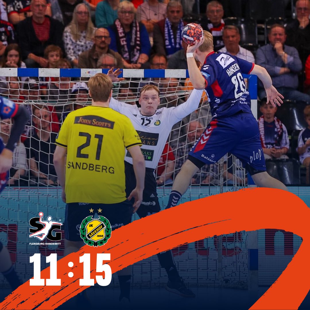 Rückstand zur Pause! Wir gehen mit - 4 in die Kabine! #sgpower💙❤️ #OhneGrenzen #ehfel 📸 @nordlyset72