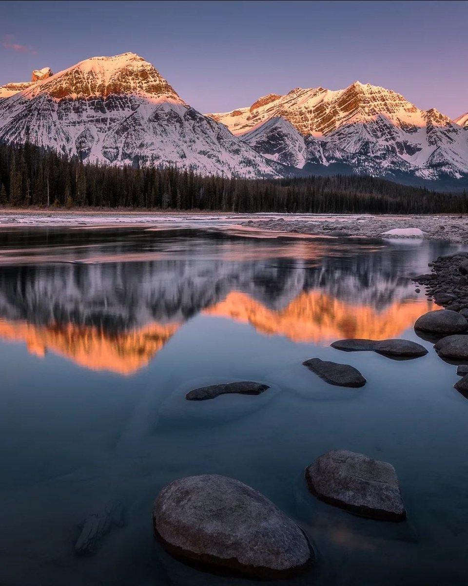 Reflections on the the Athabasca River