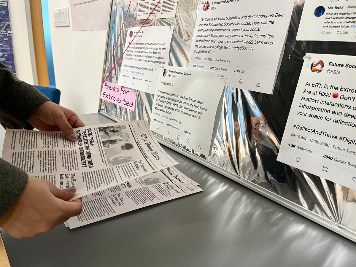 “Behind The _______” is an exhibition designed by current MFA students from the Experience Design and Information Design & Data Visualization programs in @NU_CAMD. It is on display until May 5th in the Center for Design.